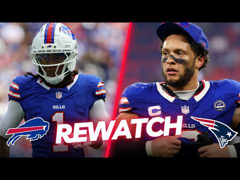 Bills-Patriots Rewatch: Should Terrell Bernard's seat be HOT + Why Max Hairston is struggling