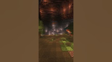 Minecraft SMP Cave Build in the Badlands Biome.