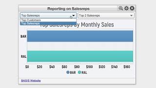 Refreshable Dashboard Widget Filters
