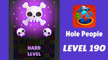 Hole People Level 190 Walkthrough | Gameplay Solution