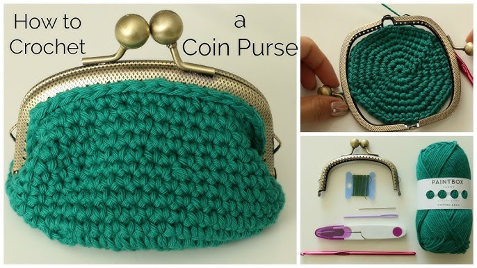 Kisslock Coin Purse - Free Crochet Pattern