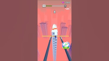 Roof Rails Gameplay Part 2 🏢🏢😂