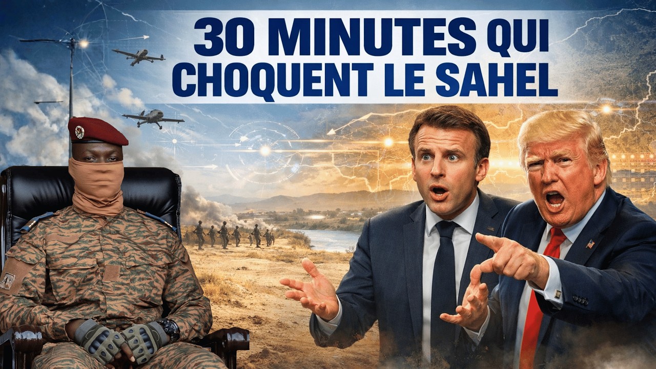 Ibrahim Traoré : 30 minutes de combat choc qui inquiètent la France