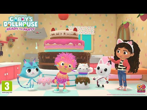 DreamWorks Gabby’s Dollhouse: Ready to Party | Launch Trailer | UK | PEGI