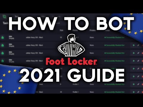 How To Bot Footlocker EU (2022 GUIDE)