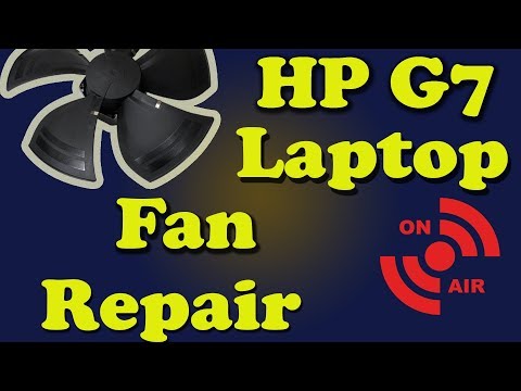 HP G7 Laptop Disassembly Live Diagnostics and Fan Repair HP G7 Laptop Disassembly Live Diagnostics and Fan Repair