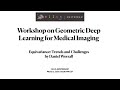 Workshop on Geometric Deep Learning for Medical Imaging: Equivariance Trends and Challenges