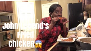 JOHN LEGEND LEGENDary FRIED CHICKEN WITH SPICY HONEY BUTTER SAUCE!!!!! (MUST SEE)