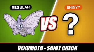 Venomoth: Regular vs Shiny Form Comparison