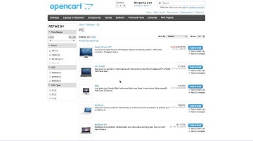 OpenCart Module - Advanced Products Filters Module - iFilters
