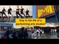 A DAY IN THE LIFE OF A PERFORMING ARTS STUDENT - masters performing arts college