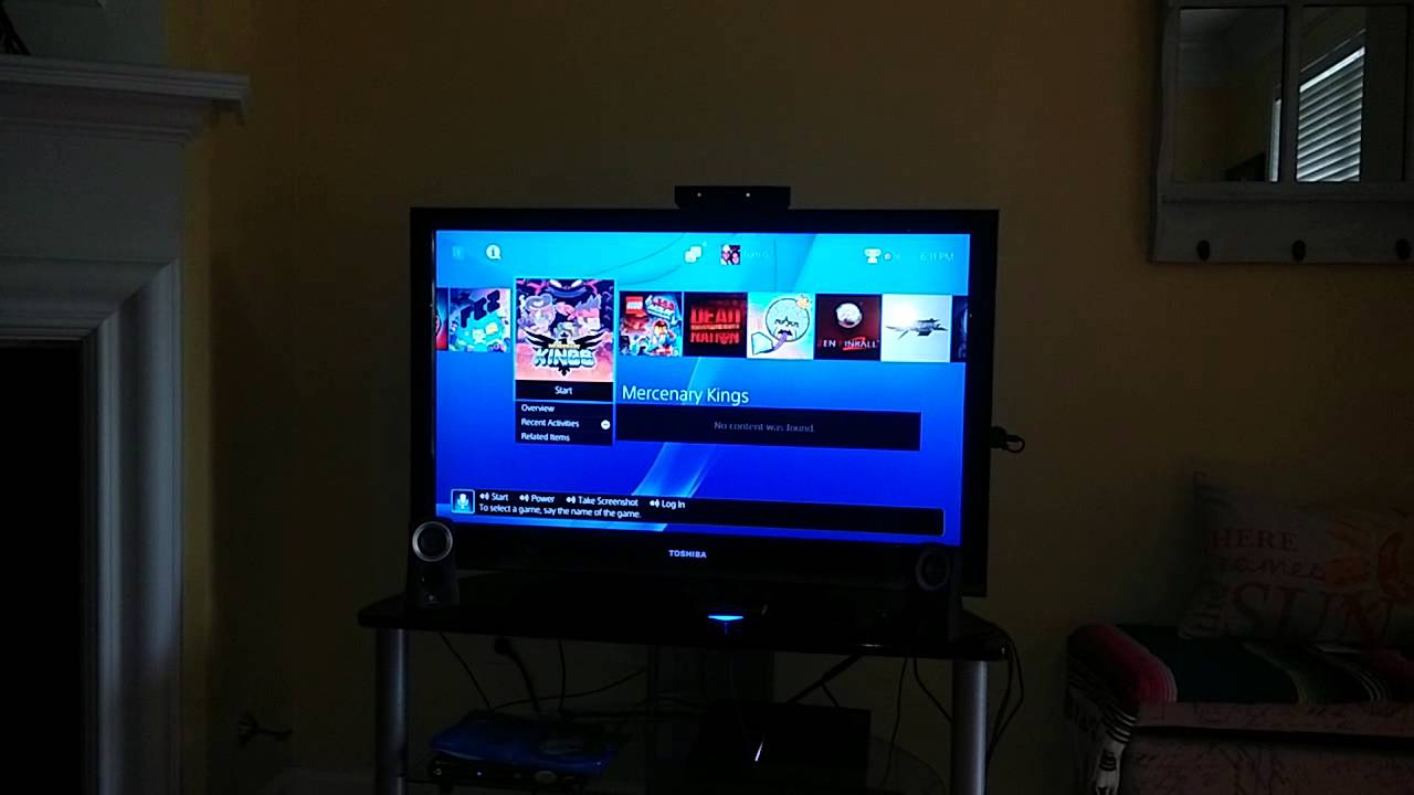 PS4 voice commands YouTube