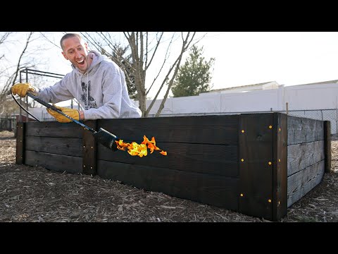 Using This Ancient Technique Makes a Raised Bed Last Longer!