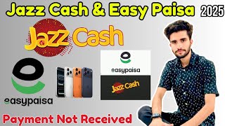 JazzCash & Easypaisa Payment Late Issue 2025 ⚠️ | Payment Not Received Problem Explained