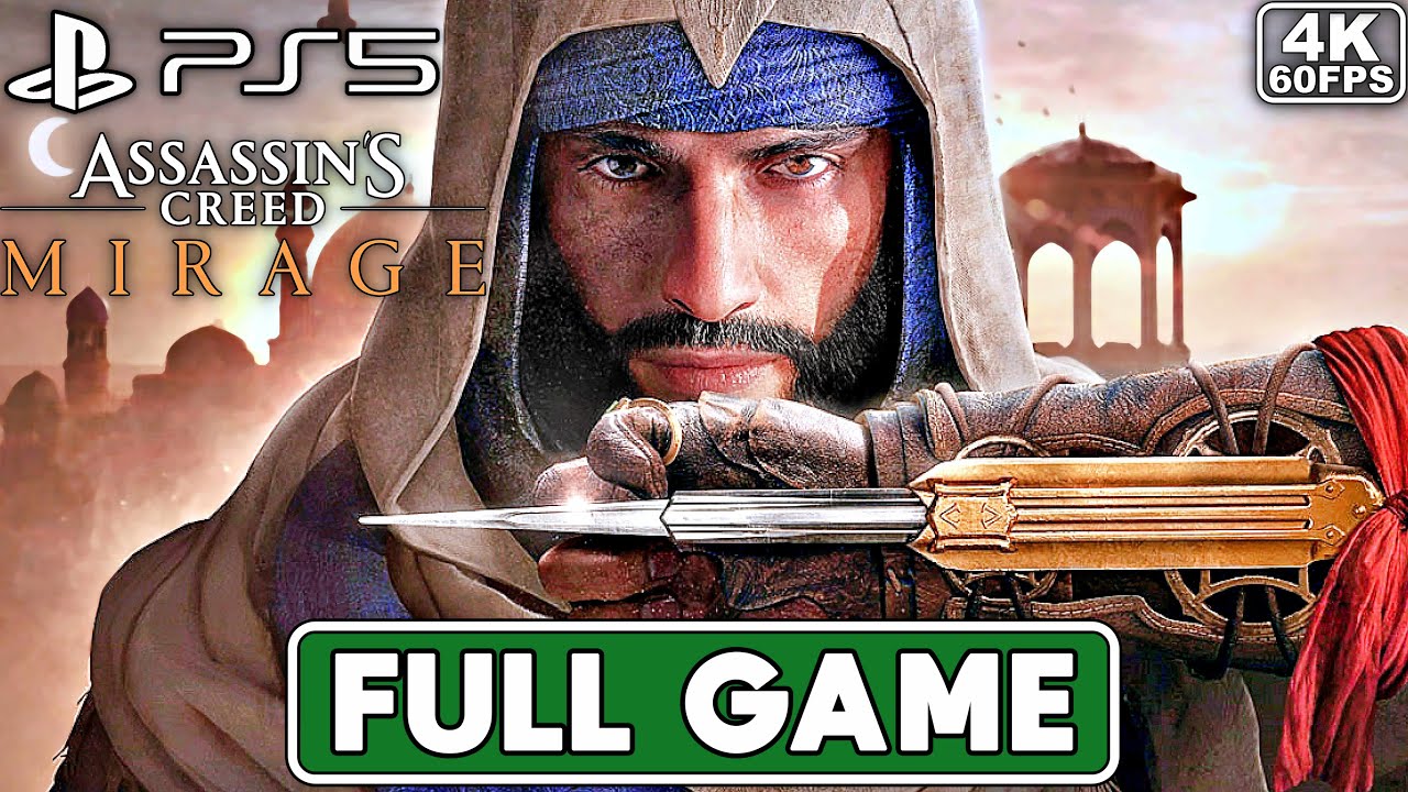 ASSASSIN'S CREED MIRAGE Gameplay Walkthrough FULL GAME (4K 60FPS) No  Commentary 