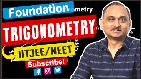 Foundation - 14 - Session - 1 - Trigonometry-23042025 | Class 8, 9 & 10 | Devendra Chandrakar Sir