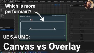 Should you use Canvas Panels or Overlays? Unreal 5.4 UI Optimization