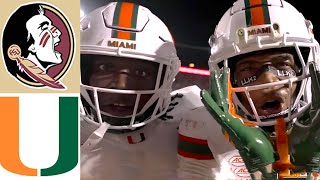 #3 Miami vs #18 Florida State Highlights | Week 6 | 2025 College Football Highlights
