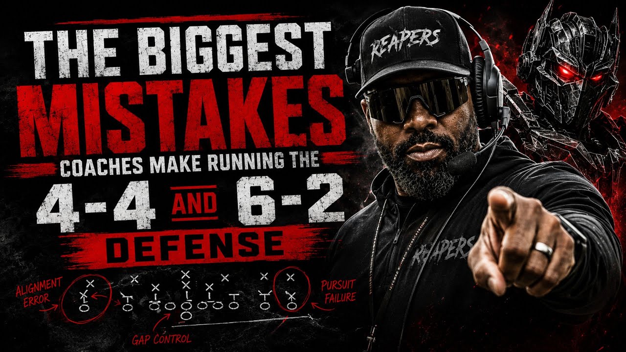 The Biggest Mistakes Coaches Make Running the 4-4 and 6-2 Defense