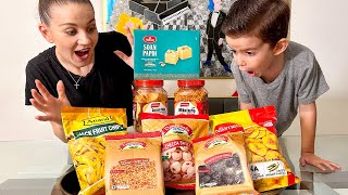 Trying INDIAN SNACKS For The FIRST TIME!!