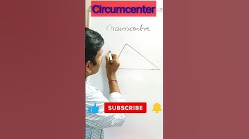 Circumcenter of a triagle 🤩🧐 #shorts #youtubeshorts #shortvideos