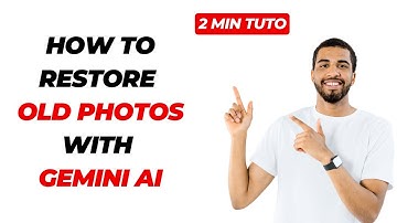 How To Restore Old Photos with Gemini AI 🤖 AI Tools Tutorial