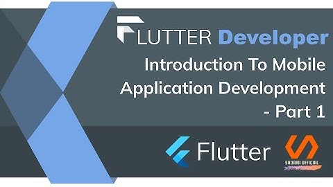 Introduction To Mobile Application Development - Part 1