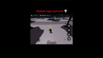 Fastest rage quit ever #roblox #robloxmemes #thestongestbattlegrounds #memes