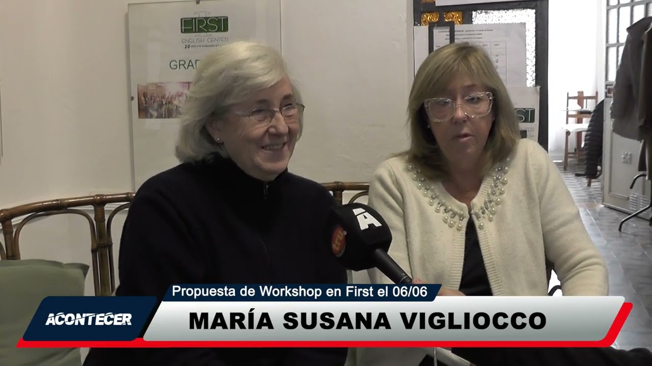 Marcos Juárez: Se viene un gran workshop en el First