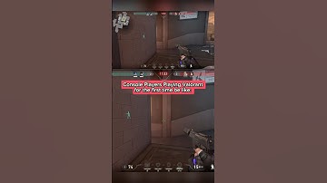 Console Players playing Valorant for the first time #valorant #valorantclips #funny #gaming