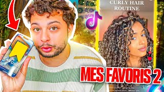 JE VOUS MONTRE MES FAVORIS TIKTOK!!! Trop gênant.... PARTIE 2