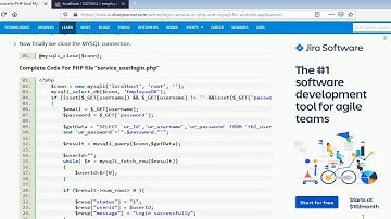 Tugas Teknologi Web Service Pertemuan 9 - (login Service in PHP dan My SQL untuk aplikasi android)