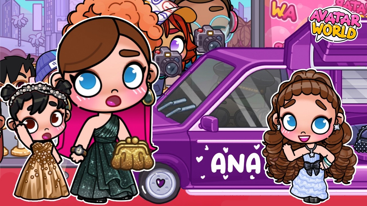 MI HIJA SE VOLVIÓ FAMOSA DE REPENTE⭐ ¡¡Y NO SE QUE HACER!! 😨😭 en Avatar World | Sol Games