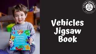 Jigsaw puzzles for Kids | Book of 5 vehicles jigsaws | Toys Puzzles and Games screenshot 2