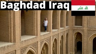 BAGHDAD IRAQ : SOLO FEMALE IN IRAQ...Abbasid Palace and Shahbandar cafe القصر العباسي ومقهى الشابندر