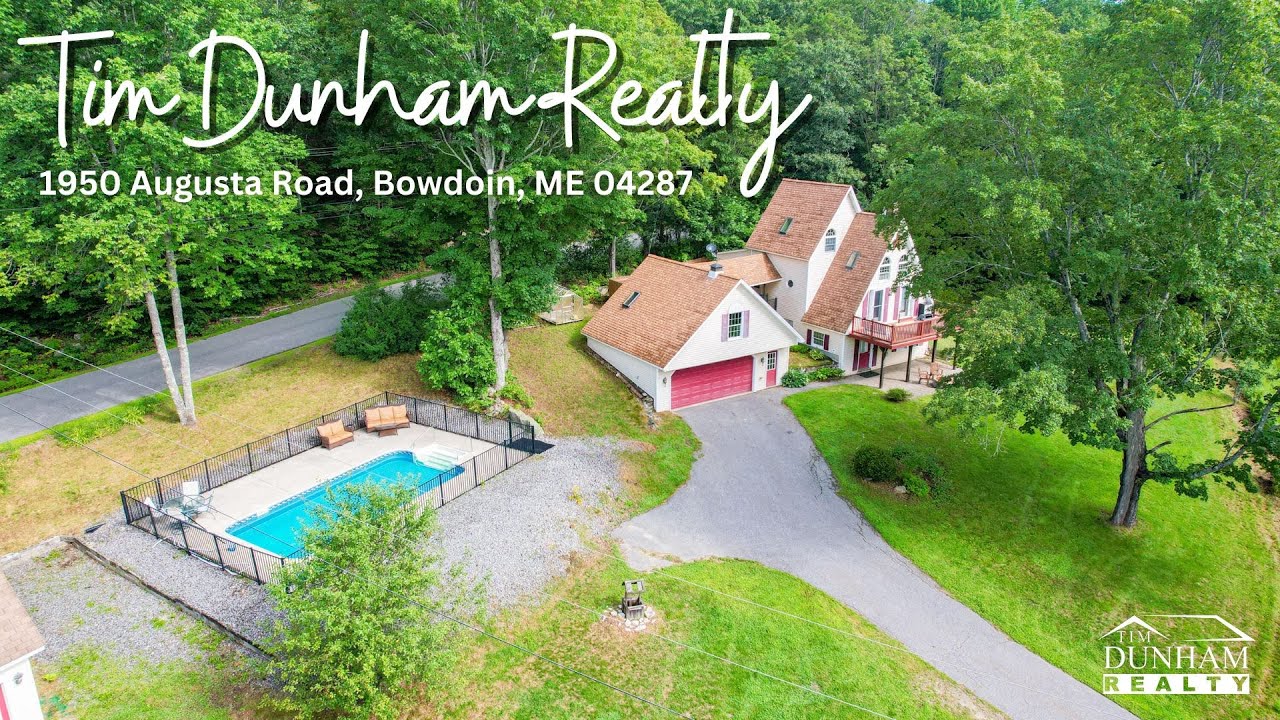 Tim Dunham Realty Real Estate Listing in Bowdoin Maine House for