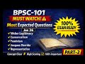 BPSC 101 | 6 Most Expected Questions Explained | Part-2 | Jan 26 Exam Focus