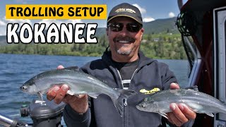 KOKANEE TROLLING SETUP EXPLAINED | Fishing with Rod