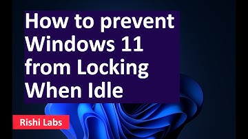 How to prevent Windows 11 from Locking When Idle Using Script