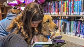 Therapy dogs help kids in Marin County build reading confidence