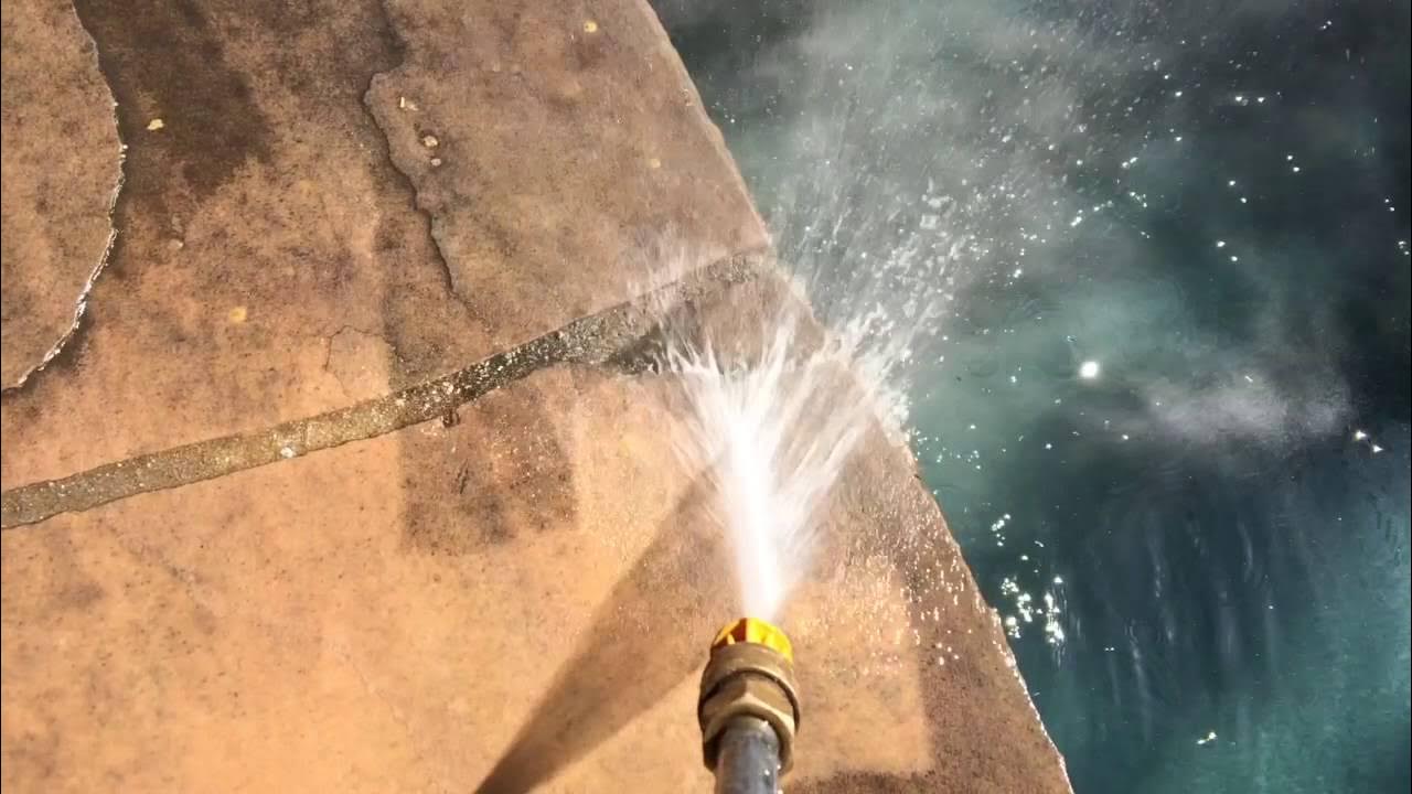 How To Clean Stone Patios Environmentally friendly YouTube
