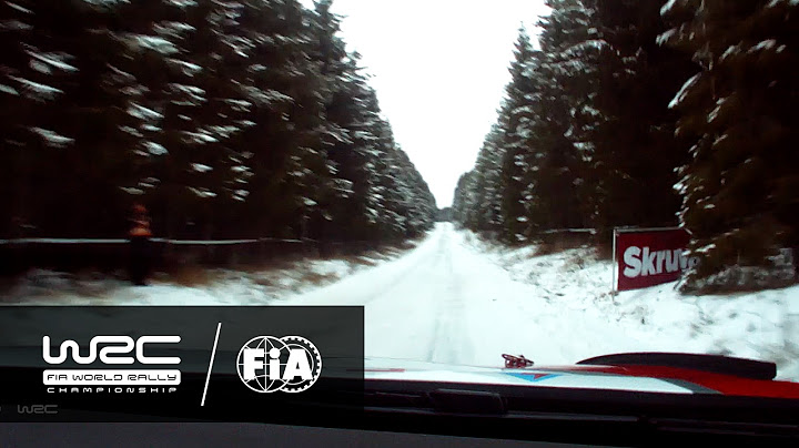 WRC - Rally Sweden 2017: "Shakedown" ONBOARD Breen