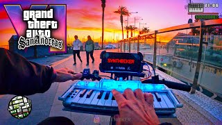 GTA SA - Snoop Dogg - Eminem Mashup On The Bike