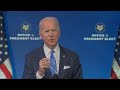 Joe Biden Says Rescue Plan Includes $2,000 Relief Checks