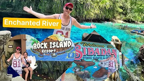 The Enchanted River | Sibadan Fish cage and resort | Rock Island Hinatuan Surigao