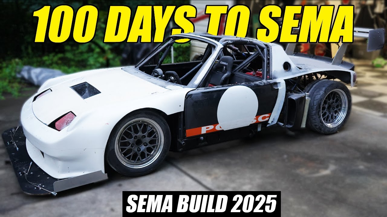 Обратный отсчет до SEMA начался! Осталось 100 дней | Самодельный гоночный автомобиль Porsche, эпи...