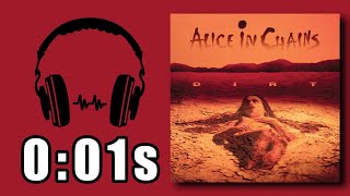 Can You Guess Alice In Chains Song In 1 Second (AIC Quiz)