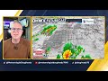 Wednesday AM 5/20 forecast. A lot of rain chances sticking around into the holiday day weekend.