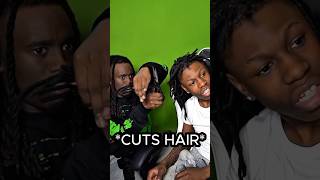 Kai Cenat Cuts Off Rakai Fake Dreads! π