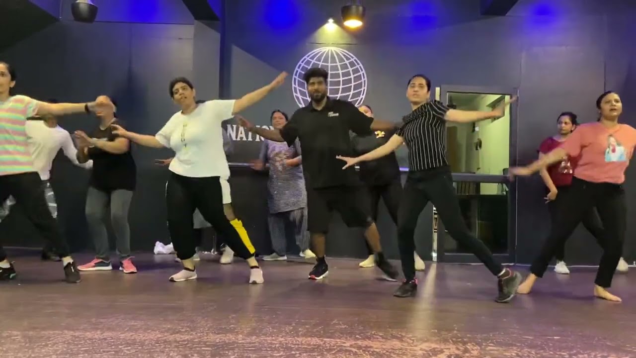 Zumba Power Warm Up !!! By National Dance Academy in Kanpur 